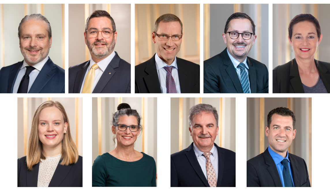 Stv. Generalsekretär, Adjunktinnen und Adjunkte, Bereichsleiter